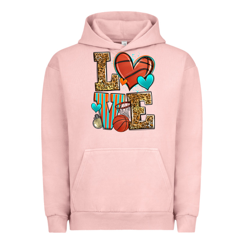 Love Basketball Urban Hoodie by Zillion Design Studio | Teevron