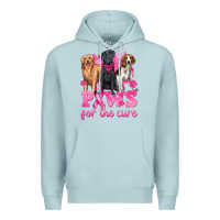 Blue Mist Paws For The Cure Premium Hoodie - texasbilliewilder