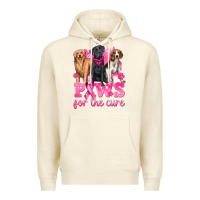 Sandshell Paws For The Cure Premium Hoodie - texasbilliewilder