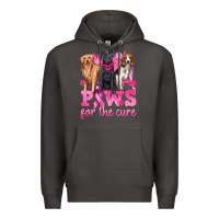 Smoke Paws For The Cure Premium Hoodie - texasbilliewilder