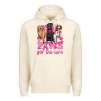 Tofu Paws For The Cure Premium Hoodie - texasbilliewilder