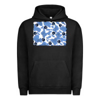 Pigment Black distressed blueberry milkshake cowhide Urban Hoodie - RanaPortraitStore