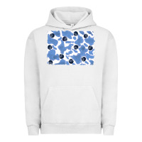 Pigment Lunar Rock distressed blueberry milkshake cowhide Urban Hoodie - RanaPortraitStore