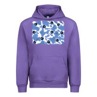 Tulip distressed blueberry milkshake cowhide Urban Hoodie - RanaPortraitStore