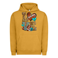 Pigment Peanut Butter love american football Urban Hoodie - Zillion Design Studio