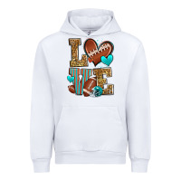 White love american football Urban Hoodie - Zillion Design Studio