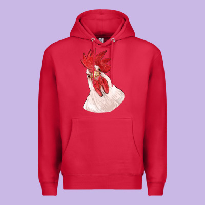 Silly Chicken Head Premium Hoodie Designed By Ranaportraitstore