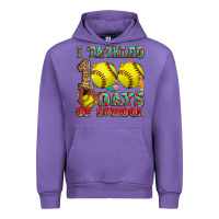 Tulip i tackled 100 days of school softball Urban Hoodie - Zillion Design Studio