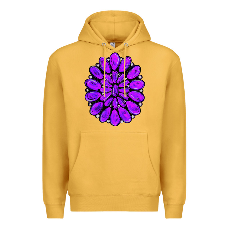 Purple Gemstone Jewelny Premium Hoodie by RanaPortraitStore | Teevron