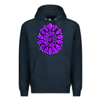 Navy purple gemstone jewelny Premium Hoodie - RanaPortraitStore