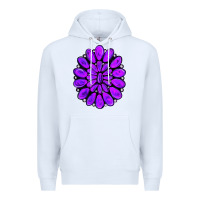 White purple gemstone jewelny Premium Hoodie - RanaPortraitStore