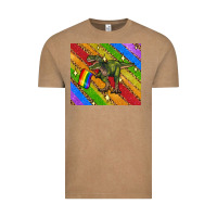 Vintage Coffee lgbtq dinosaur t rex tumbler Vintage Tee - Artiststas