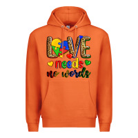 Carrot love needs no words Premium Hoodie - Zillion Design Studio