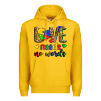 Lemon love needs no words Premium Hoodie - Zillion Design Studio