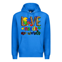 True Royal love needs no words Premium Hoodie - Zillion Design Studio