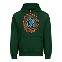 Forest Green christmas gemstone Urban Hoodie - RanaPortraitStore