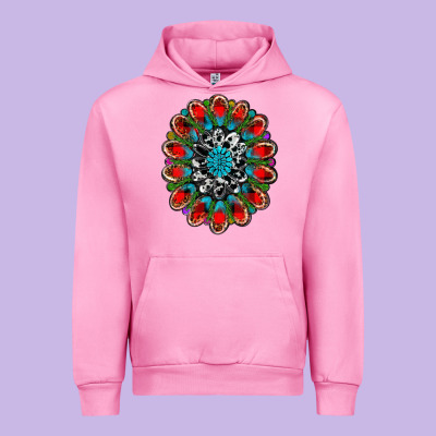 Christmas Gemstone Urban Hoodie Designed By Ranaportraitstore