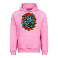 Fuchsia Pink christmas gemstone Urban Hoodie - RanaPortraitStore