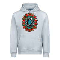Heather Grey christmas gemstone Urban Hoodie - RanaPortraitStore