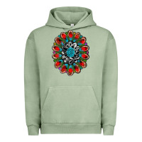 Pigment Oil Green christmas gemstone Urban Hoodie - RanaPortraitStore