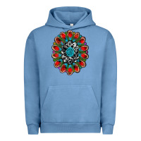 Pigment Pebble Blue christmas gemstone Urban Hoodie - RanaPortraitStore