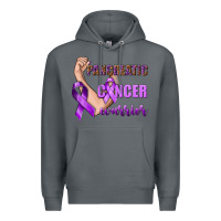 Rock Pancreatic Cancer Warrior Premium Hoodie - texasbilliewilder