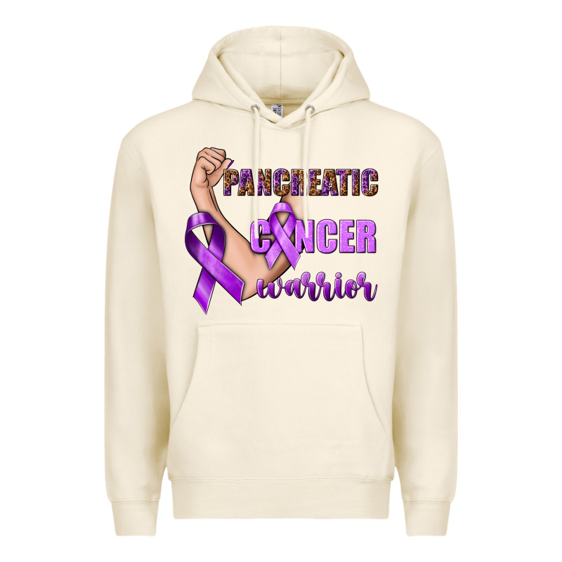 Pancreatic Cancer Warrior Premium Hoodie by texasbilliewilder | Teevron