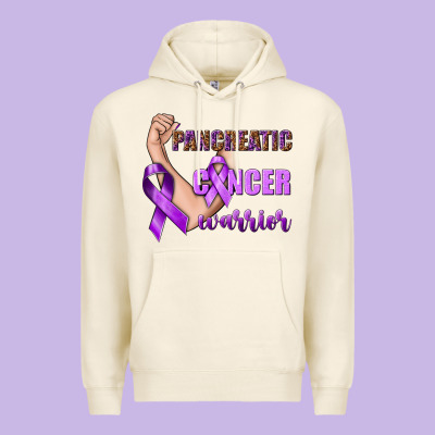 Pancreatic Cancer Warrior Premium Hoodie Designed By Texasbilliewilder