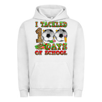 Pigment Lunar Rock i tackled 100 days of school soccer Urban Hoodie - Zillion Design Studio