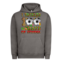 Pigment Tornado i tackled 100 days of school soccer Urban Hoodie - Zillion Design Studio