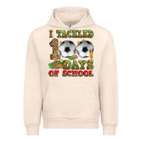 Sandshell i tackled 100 days of school soccer Urban Hoodie - Zillion Design Studio
