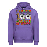 Tulip i tackled 100 days of school soccer Urban Hoodie - Zillion Design Studio