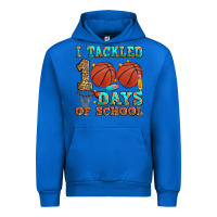 Cobalt i tackled 100 days of school basketball Urban Hoodie - Zillion Design Studio
