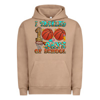 Pigment Burro i tackled 100 days of school basketball Urban Hoodie - Zillion Design Studio
