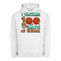 Pigment Lunar Rock i tackled 100 days of school basketball Urban Hoodie - Zillion Design Studio