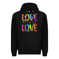 Black love is love Premium Hoodie - Zillion Design Studio
