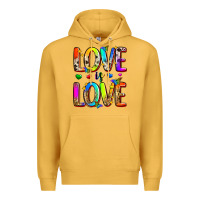 Mustard love is love Premium Hoodie - Zillion Design Studio