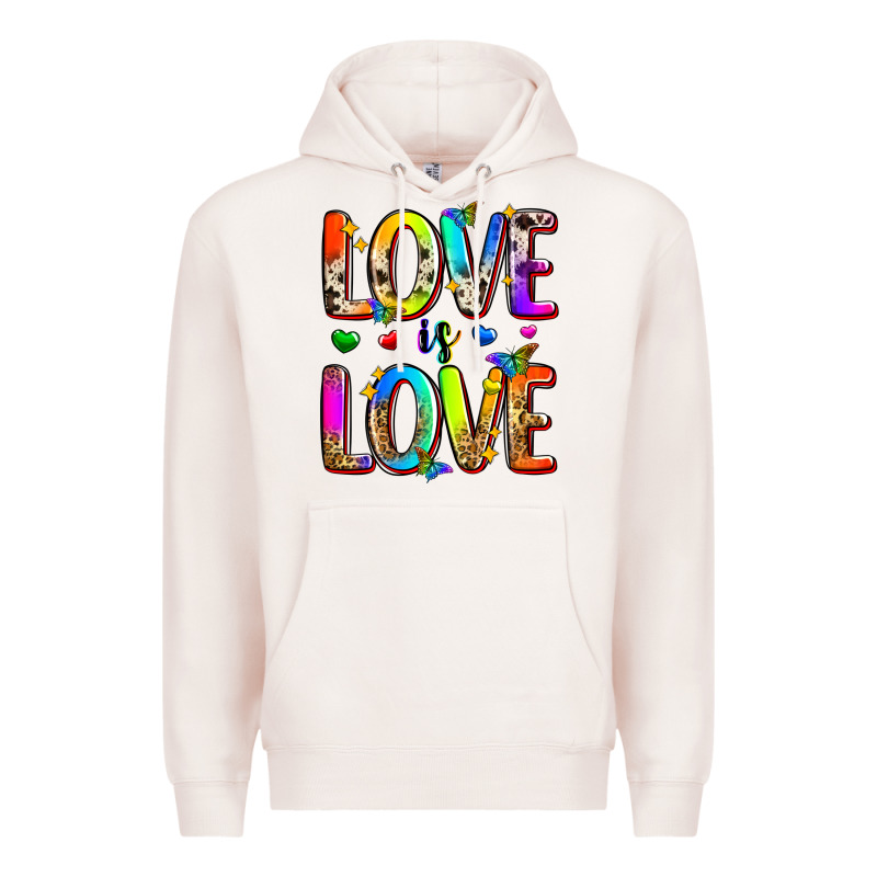 Love Is Love Premium Hoodie by Zillion Design Studio | Teevron