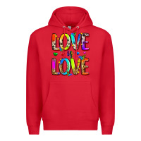 Red love is love Premium Hoodie - Zillion Design Studio