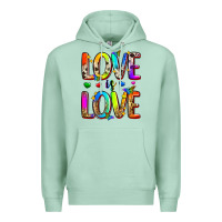 Seafoam love is love Premium Hoodie - Zillion Design Studio