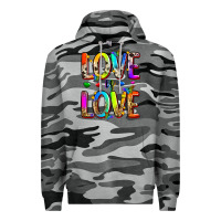 Slate Camo love is love Premium Hoodie - Zillion Design Studio
