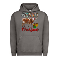 Pigment Tornado Texas Longhorn Merry Christmas Urban Hoodie - RanaPortraitStore
