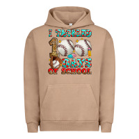 Pigment Burro i tackled 100 days of school baseball Urban Hoodie - Zillion Design Studio