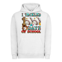 Pigment Lunar Rock i tackled 100 days of school baseball Urban Hoodie - Zillion Design Studio