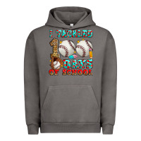 Pigment Tornado i tackled 100 days of school baseball Urban Hoodie - Zillion Design Studio