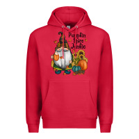 Cardinal pumpkin spice junkie Premium Hoodie - RanaPortraitStore