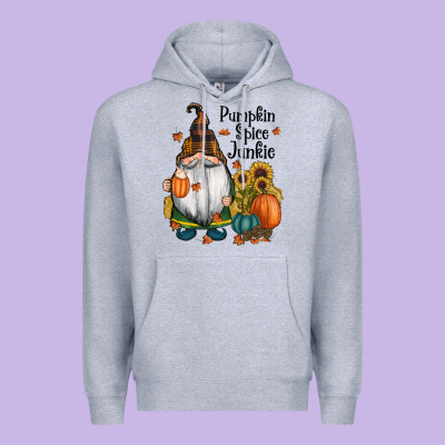Pumpkin Spice Junkie Premium Hoodie Designed By Ranaportraitstore