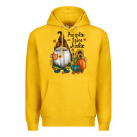 Lemon pumpkin spice junkie Premium Hoodie - RanaPortraitStore