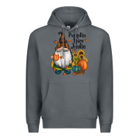 Rock pumpkin spice junkie Premium Hoodie - RanaPortraitStore