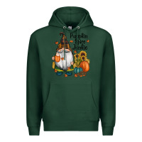 Sports Green pumpkin spice junkie Premium Hoodie - RanaPortraitStore